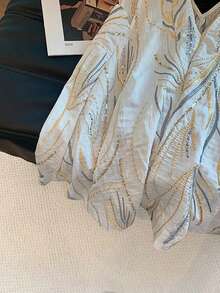 Airaco Women's Retro V-Neck Sleeveless Sequin Tank Top, Fashion Summer - White - View 4