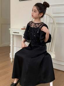 Dazy Kids Tween Girls Fall Dress Summer Sun Dresses For Women - Black - View 6