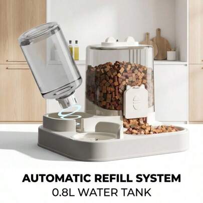 PETSIN Automatic Integrated Design Large Capacity And Low Consumption Cats Drink Water Flow Cycle Pet Water Fountain Easy To Clean All Day Use Cats And All Dogs Essential Pet Products Pet Products Are Practical And Convenient For Pets