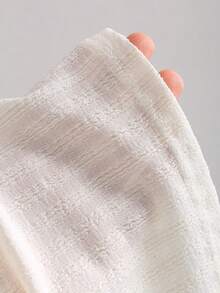 Sweetra 2件套春夏新款船领荷叶边喇叭袖上衣T恤和喇叭裤，适合通勤、外出，百搭实用 - 杏色 - 查看 8