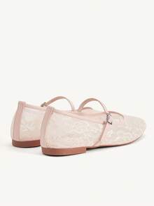 CUCCOO CHICEST Women's Embroidered Breathable Flat Sandals, Versatile For Work And Casual Wear, Summer Wedding Shoes Summer Shoes Bride Shoes - Pink - View 6