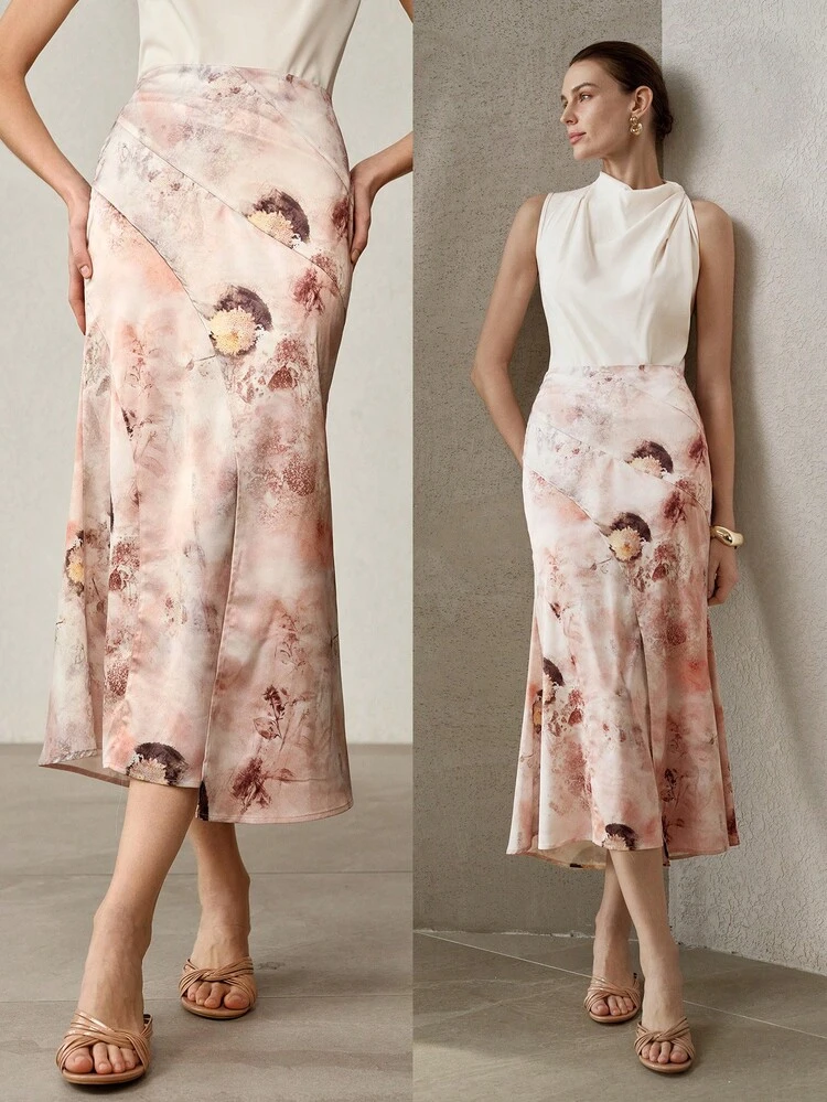 WOMEN'S ELEGANT AND COMFORTABLE A-LINE SKIRT