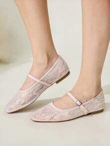 CUCCOO CHICEST Women's Embroidered Breathable Flat Sandals, Versatile For Work And Casual Wear, Summer Wedding Shoes Summer Shoes Bride Shoes - Pink - View 9