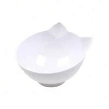 PETSIN 1 Bát ăn và uống cho mèo, bát cho thú cưng có phần cổ cao, chống trượt, miệng bát nghiêng, dùng để uống và ăn, bát đôi cho mèo và chó, bát đựng nước. - Nhiều màu - Xem 26