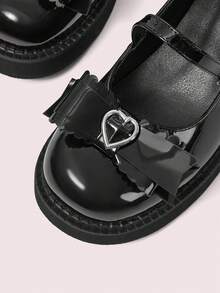 CUCCOO DOLLMOD Black Fashion Ladies Platform Mary Jane Lolita Wear - Black - View 8