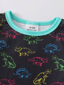 Baby Jungen Kurzarm Shorts Eng anliegende Pyjama Set - Verschiedenfarbig - Übersicht 5