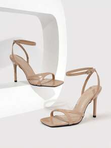 CUCCOO SZL 女士高跟凉鞋 - 鏡杏色 - 查看 3