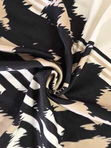 EMERY ROSE 大码女式休闲豹纹短袖T恤 - 彩色 - 查看 3