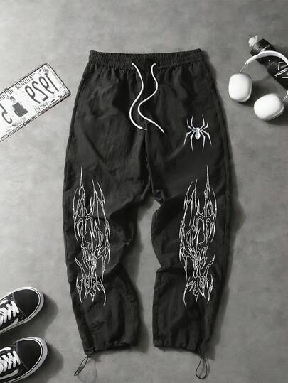 Sport MetroGents 男士极简印花运动裤