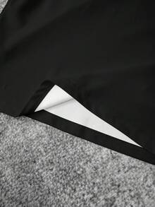 TOM & JERRY X SHEIN 青少年男孩条纹字母卡通印花圆领短袖T恤和短裤休闲日常穿搭 - 白色 - 查看 8