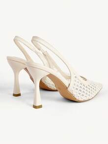 CUCCOO CHICEST Women Heeled Sandals Wedding Shoes - Apricot - View 4