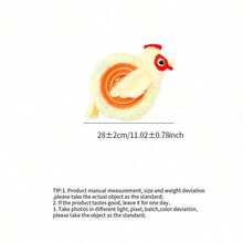 PETSIN Creative Plush Animal Shaped Dog Toy, TPR Leakage Food Detachable, Interactive Play For Dogs - Multicolor - View 15