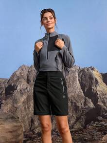 In My Nature Women's Outdoor Casual 2-In-1 Detachable Hiking Pants - Black - View 2