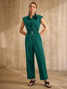 MOTF PREMIUM Bộ áo liền quần tay cánh dơi, chất liệu 100% cotton, kiểu dáng cổ điển. - Màu xanh ngọc - Xem 4