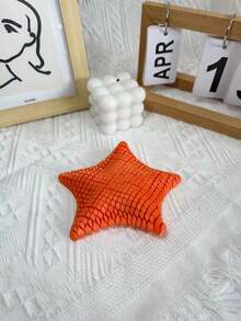 1 peça Estrela-do-mar com juntas móveis impressas em 3D para decoração relaxante e alívio da ansiedade. Disponível em várias cores (rosa e azul). Ideal para amantes do oceano, presente para família e amigos, perfeito para festas e eventos. Brinquedo divertido e criativo para decorar sua mesa. - Estrela-do-mar 3D - Ver 6