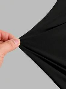 Franclia Bộ 3 áo thun nữ cổ tròn tay ngắn màu trơn, kiểu dáng thường ngày, đa năng. - Nhiều màu - Xem 3