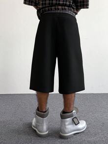 PAVTROS Men's Street-Style Dual Waistband Sweatpants With English Signature Embroidery, Suitable For Outdoor Music Festivals, Casual Outings, Gifts For Boyfriend/Husband, Anniversary Gifts, Light Grey Custom Pants Streetwear Pants Pants For Men Graphic Pants Black Baggy Pants For Men Wide Leg - Multicolor - View 2