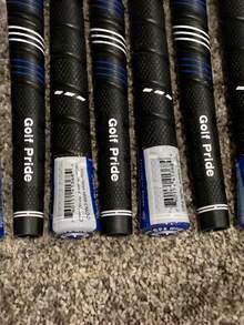 Golf Club Grip CP2 PRO/WARP Rubber Adhesive Gripper, Universal Handles For Men And Women - Blue - View 5