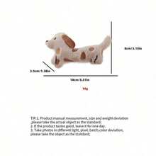 PETSIN Cute Sausage Dog Shaped Plush Cat Toy, Containing Sound Paper For Interactive Play With Cats - Multicolor - View 10