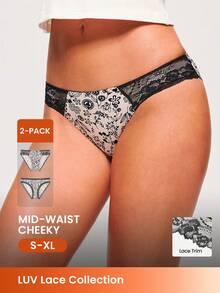 LUVLETTE Women Briefs - Multicolor - View 3