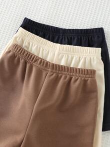 Cozy Pixies Bộ 6 món cho bé trai gồm áo tay ngắn cổ tròn in hình gấu hoạt hình và quần short cạp chun. - Nhiều màu - Xem 4