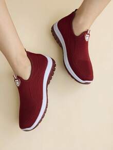 CUCCOO EASI Women Casual Shoes - Burgundy - View 9