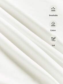 SHEIN 白色芙蓉花、海星、贝壳印花休闲卡通图案无袖圆领背心，适合海滩、度假、休闲场合。 - 白色 - 查看 3