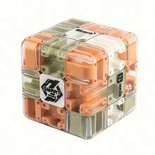 MINKOJA 3D Maze Cube Bead Puzzle - A Brain-Teaser Game That Enhances Spatial Awareness, Problem-Solving Skills, Focus, And Critical Thinking. It'S A Cognitive Development Game Suitable For Birthday Party Activities, Featuring An Interlocking Design(Suitable For Ages 3+) - Multicolor - View 8