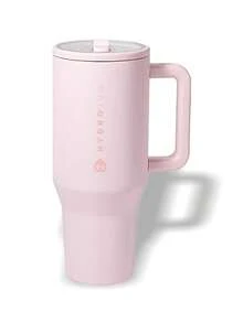 Sports Water Bottle HydroJug Traveler 40oz Portable Sweat Absorption Leakproof Lightweight Solid Versatile Outdoor Unisex Pink CUPPNKSSTDCUP1 - Pink - View 1