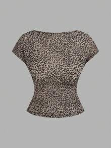 SHEIN EZwear 女士多色露背针织T恤，多件装 - 彩色 - 查看 7