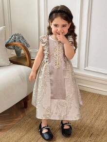 DAZY Girls (Toddler) Casual Dress, Autumn - Pink - View 4