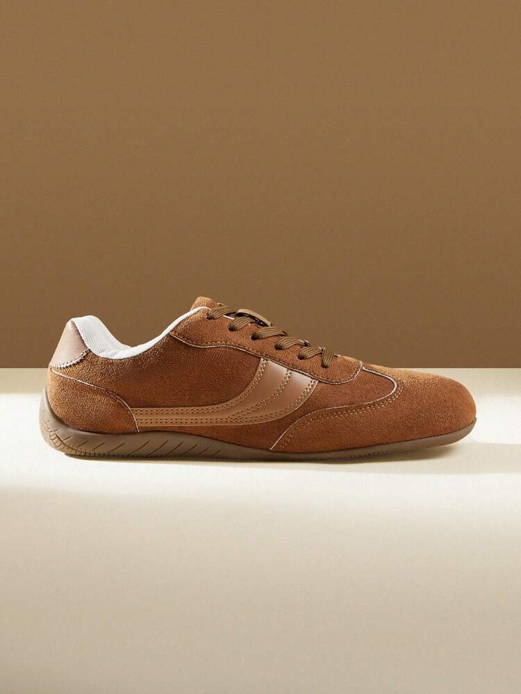 CUCCOO EASI Women Fashion Casual Brown Flat Shoes