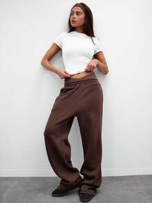 MUSERA ESSENTIALS Capped Sleeve Snatched T-Shirt Casual Capsule Wardrobe Everyday Airport Holiday Back To School Winter Elegant Spring Summer - White - View 4