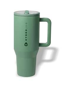 Bình nước thể thao HydroJug Traveler 40oz, di động, thấm hút mồ hôi, chống rò rỉ, nhẹ, chắc chắn, đa năng, dùng ngoài trời, unisex, màu xanh lá cây. - màu xanh lá - Xem 1