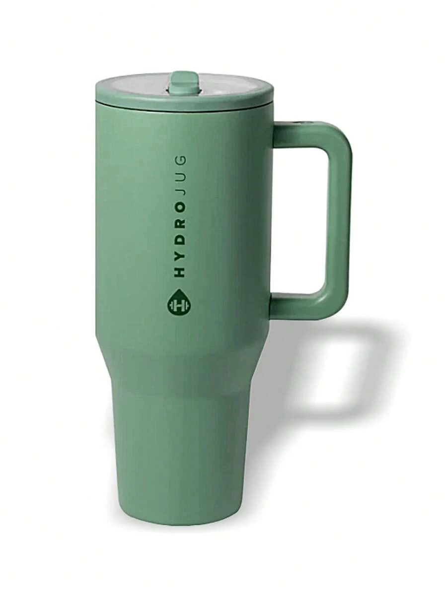 Bình nước thể thao HydroJug Traveler 40oz, di động, thấm hút mồ hôi, chống rò rỉ, nhẹ, chắc chắn, đa năng, dùng ngoài trời, unisex, màu xanh lá cây. - màu xanh lá - Xem 1