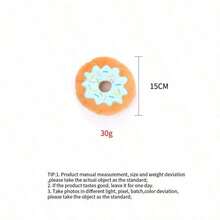 PETSIN Creative Donut Plush Dog Toy With BB Sounds, Interactive Play For Dogs - Multicolor - View 15