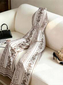 GlowEve CURVE Women's Elegant Waist-Cinched Halter Jumpsuit, Suitable For Commuting And Vacation - Multicolor - View 2