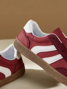 CUCCOO EASI Women's Casual Sneakers - Red - View 5