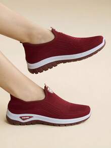 CUCCOO EASI Women Casual Shoes - Burgundy - View 10