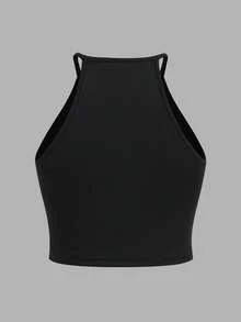 SHEIN EZwear 3件装豹纹休闲背心，适合夏季穿着，多件装女式露脐上衣，豹纹上衣，动物纹上衣，猎豹纹上衣，夏季上衣 - 彩色 - 查看 4