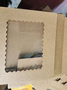 Cupcake Boxes With Window, Large Cake Boxes Suitable For Birthday, Wedding, Valentine's Day Gift Packaging - Brown - View 13