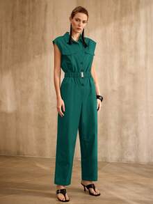 MOTF PREMIUM Bộ áo liền quần tay cánh dơi, chất liệu 100% cotton, kiểu dáng cổ điển. - Màu xanh ngọc - Xem 8