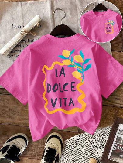 DrmWander Camiseta de mujer, camiseta de manga corta con gráfico de estilo casual de calle, top de verano lindo