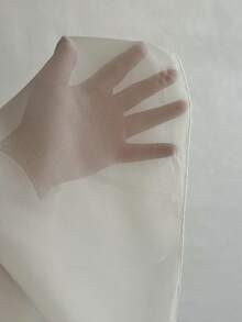 SuriyaCove 女士夏季沙滩度假系带长衬衫 - 白色 - 查看 7