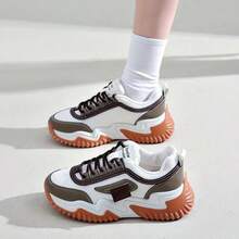 TENIS DE MODA PLATAFORMA - Camel - Ver 8