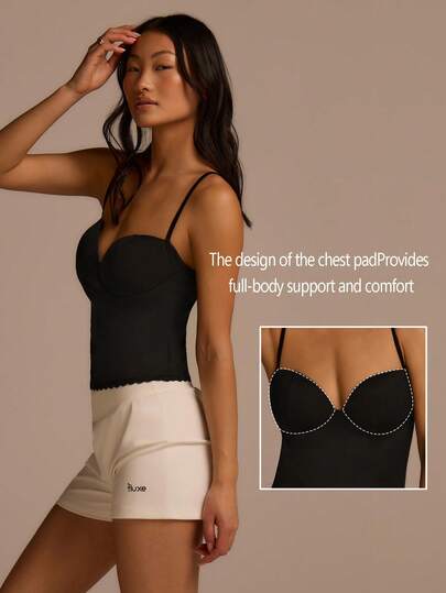 Fluxe Women's Elegant Solid Color Slim Fit Camisole For Summerp,Summer Outfits,Summer Clothes,Spring Clothing,Spring Outfit Women,Party Outfit,Beach Outfits For Women,Beach Vacation Outfits For Women,Graduation Ceremony,Going Out Outfits,Birthday Outfits For Women,Vacation Outfits Women,Summer Holiday Outfits,Holiday Outfits,Casual Outfit For Women,Women's Sportswea,Workout Sets For Women,Party Tops,Elegant Women's Blouses,Black Top