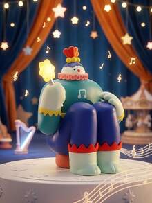 Hộp mù. Bộ tượng nhỏ chủ đề xiếc, đồ trang trí bàn theo phong cách vui nhộn, đồ sưu tầm trưng bày cửa sổ. Quà tặng sinh nhật, Giáng sinh, Halloween, Lễ Tạ ơn hoặc Năm mới. Không có bông nhồi - Hộp mù xu hướng - Xem 3