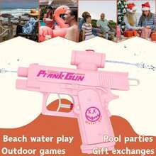 MINKOJA 1pc Double Sided Prank Water Gun, Creative Reverse Watering Gun Prank Funny Spray Water Toy, Spoof Water Gun With Reversible Switch, Fun Toys For Parties And Pranks - Multicolor - View 9