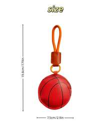 The Charm Of Creative Mixing And Matching - 3 Different Ball-Shaped Keychains, Customise Your Handbag And Backpack As You Like - Multicolor - View 5