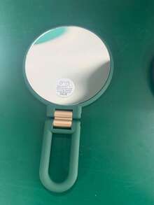 50倍放大镜，旅行手持镜，带手柄 - 双面手持镜，10倍/50倍放大倍率，可调节手柄/支架，可折叠手持旅行化妆镜，价格实惠，适合作为圣诞礼物、化妆品、化妆工具等，赠品，旅行用品，平价好物，旅行必备 - 彩色 - 查看 16